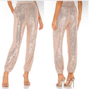 Majorelle Cairo Pant in Sequin Champagne